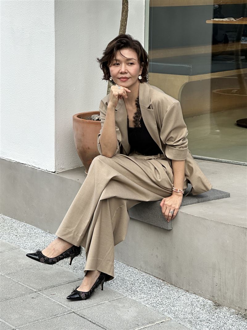 于子育期盼能透過演出,替默默付出、認真生活的人發聲。(圖/記者陳柏良攝影)