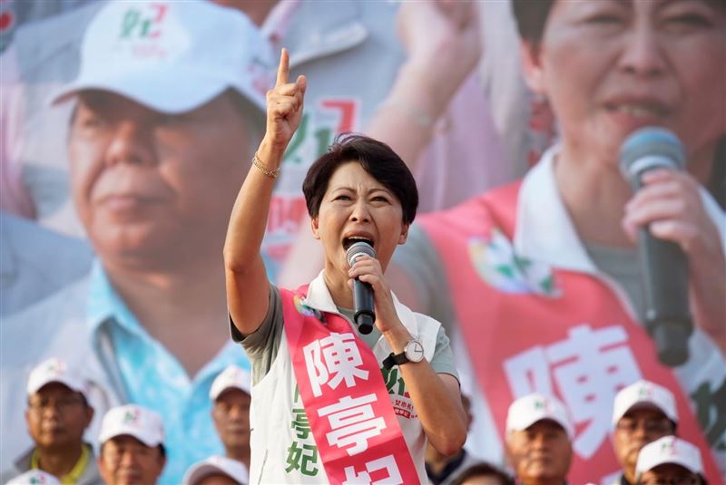 民進黨台南市長參選人陳亭妃。（圖／翻攝自陳亭妃臉書）