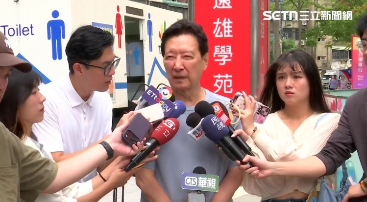 趙少康受訪強調「任何境外勢力都不要想要干涉台灣選舉,你干涉的結果是適得其反的!」(圖/翻攝畫面)