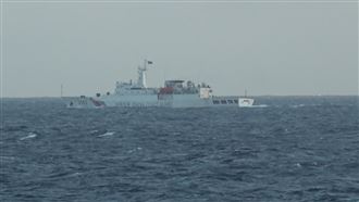 中國海警船侵擾東沙海域　海巡強制驅離