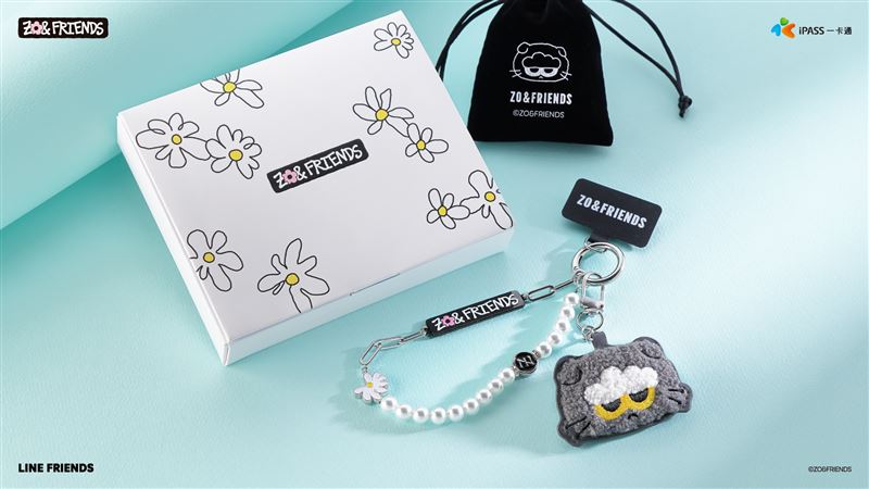 一卡通跨界推出ZO&FRIENDS 3D造型套組,結合手機掛繩與票證功能。配合iPASS MONEY APP票卡商店新開幕祭出綠點回饋,搶攻粉絲商機與綠色生活市場。(圖/一卡通提供)