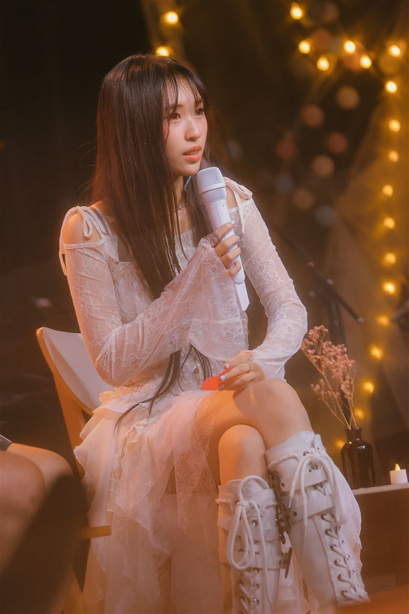 劉芯妤驚喜獻唱自創曲〈20Hz的呼吸〉，更搶先公開〈最完美的存在〉MV。（圖／天芯音樂提供）