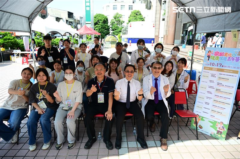 陪長者安心樂齡！亞大醫院健康嘉年華登場