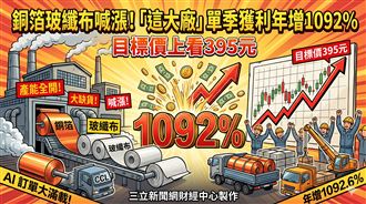 這大廠單季獲利年增1092%　目標價至395元