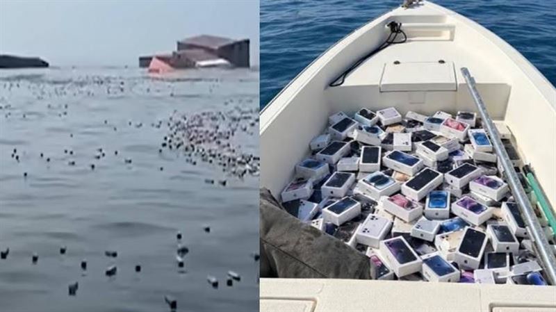 荷姆茲成最新iPhone海？貨輪遇襲小船瘋撈
