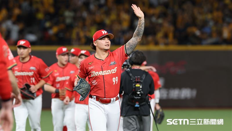 味全龍終結者林凱威行使旅外球員權利。(圖/記者劉彥池攝影)