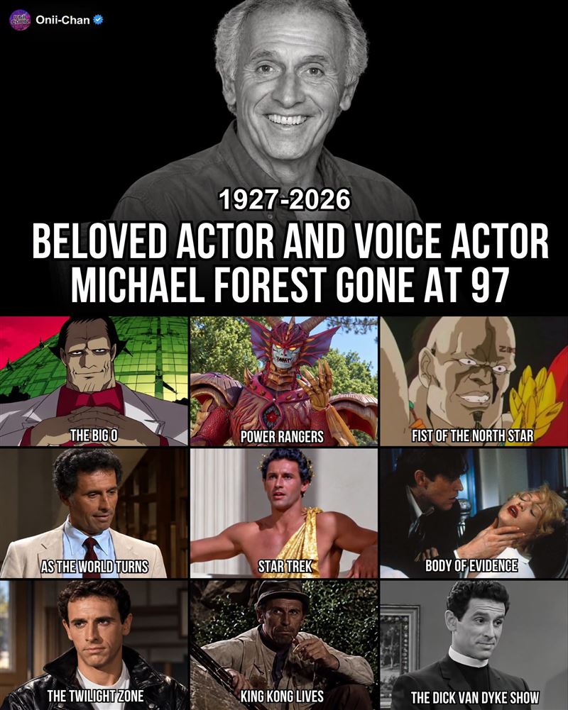 麥可·佛瑞斯(Michael Forest)曾出演過多部作品。(圖/翻攝自X平台 @oniichanph)