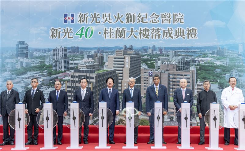 總統賴清德、帛琉總統惠恕仁出席「新光40.桂蘭大樓落成典禮」(圖/總統府提供)