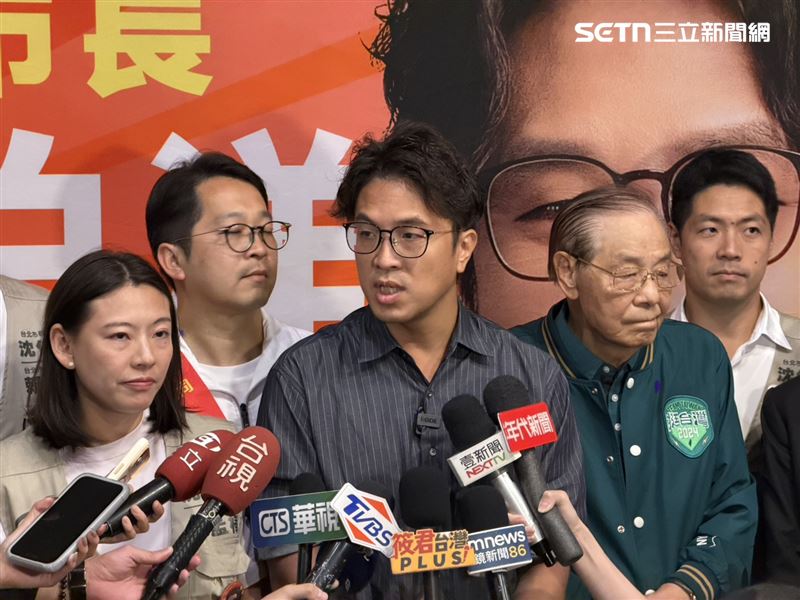 民進黨台北市長參選人沈伯洋出席扶輪之友後援會(圖/記者劉秀敏攝影)