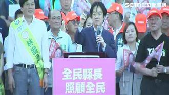 賴清德宜蘭輔選「罕搭火車」　原因曝光