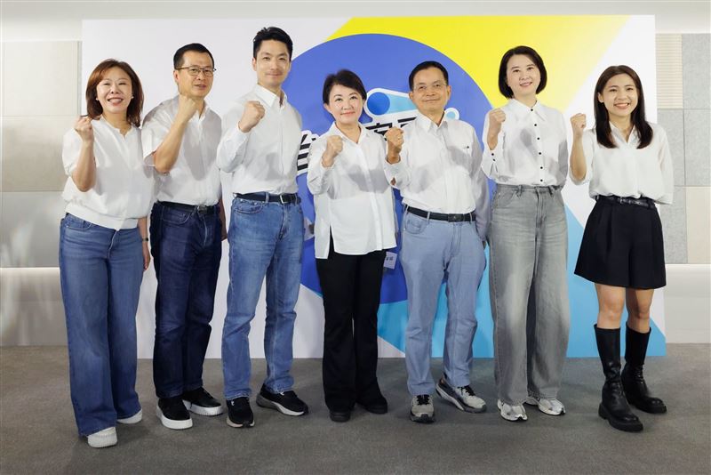 蔣萬安說,台北安可,團結連線!讓城市的進步持續。(圖/翻攝自蔣萬安臉書)