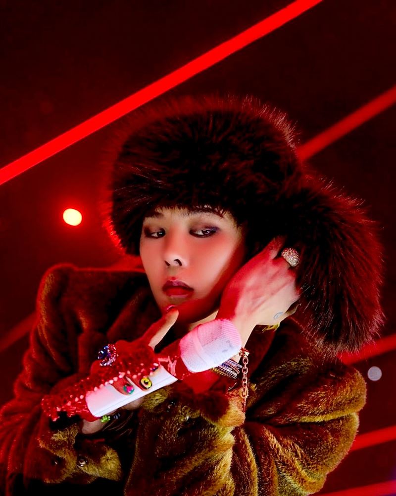 南韓天團BIGBANG隊長G-DRAGON外甥女平安出生。(圖/翻攝自IG @xxxibgdrgn)