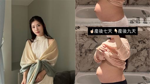 鄭家純產後第9天「肚子還是凸」近況照曝