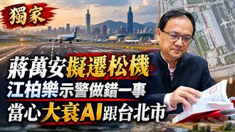 蔣萬安擬遷松機　江柏樂籲一事要謹慎