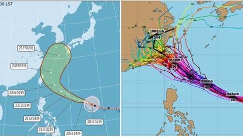颱風假？薔琵路徑預測曝「不排除登陸」