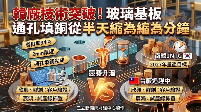 玻璃基板技術突破！半天製程縮為幾分鐘