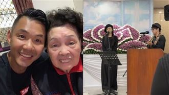 陳建州含淚送別百歲奶奶！范瑋琪獻唱詩歌