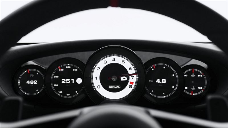 保時捷經典五環儀錶。（圖／Porsche提供）