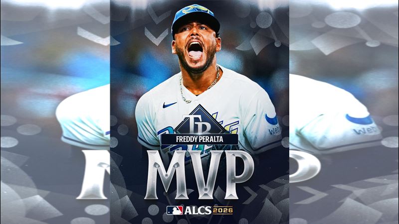 先發投手培若塔(Freddy Peralta)奪下美冠賽MVP。(圖/翻攝自X平台 @MLB)