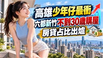 購屋年輕化　六都不到30歲房貸占比出爐