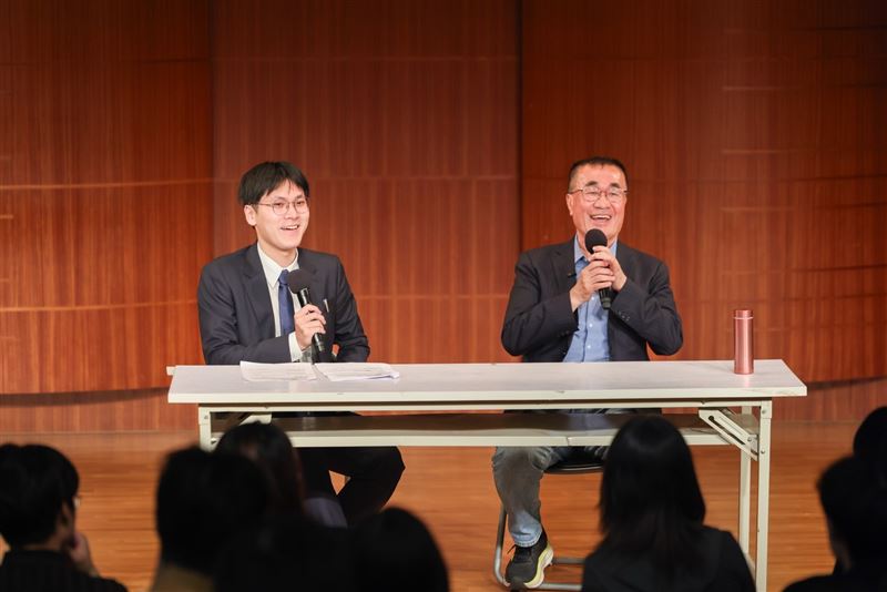 李四川出席淡大青年論壇，擘劃淡海科學城