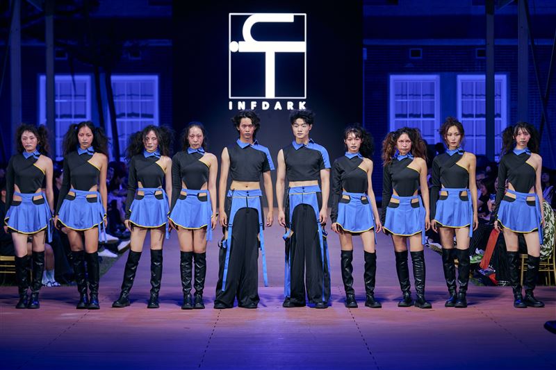 臺北時裝週首見全員模特舞蹈開場 風暴國際旗下 POWER ME 登上 INFDARK SS27 RUNWAY SHOW 。(圖/業者提供)