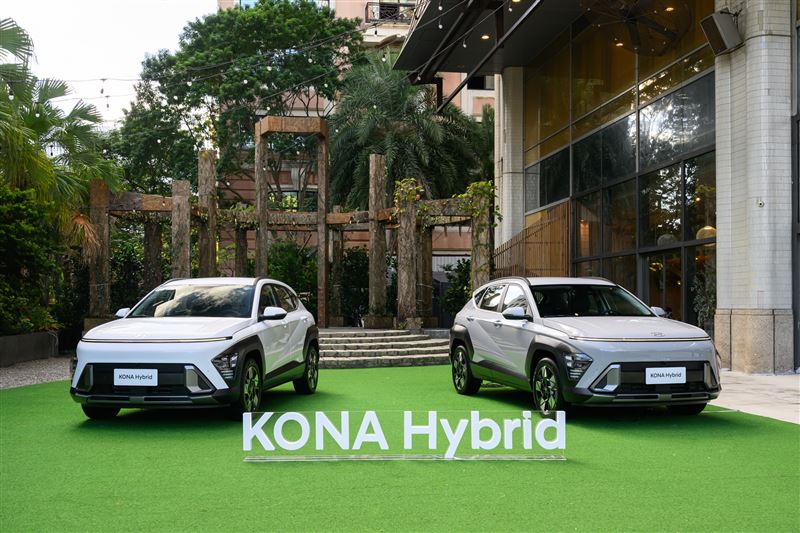 Hyundai KONA Hybrid油電休旅。(圖/HYUNDAI提供)