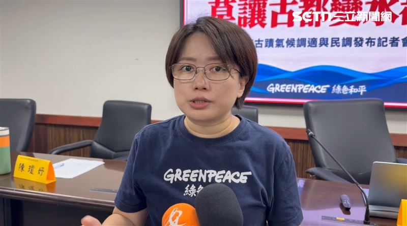 極端氣候威脅台南20億觀光產值!「4處名古蹟」恐泡水中,綠色和平示警。(圖/記者林昱孜攝影)