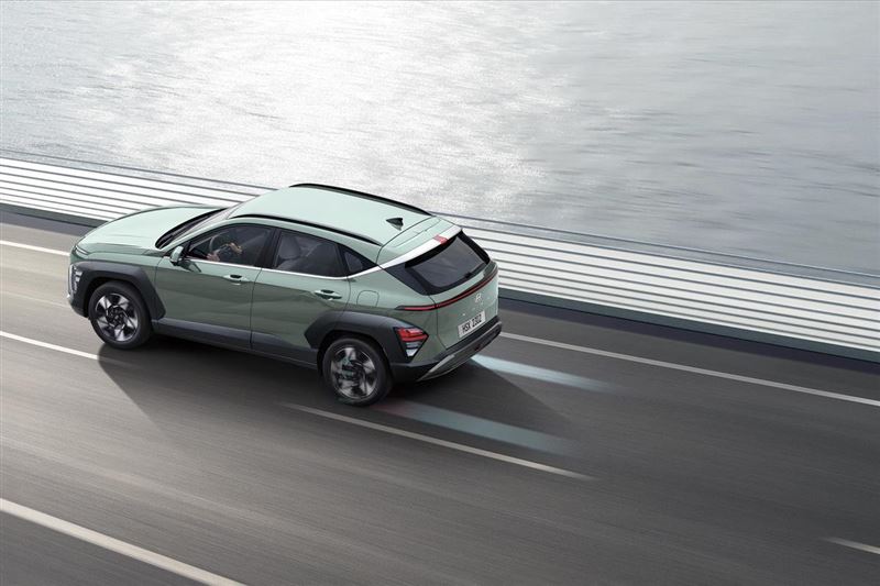 Hyundai KONA Hybrid油電休旅。(圖/翻攝HYUNDAI網站)