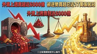外資週賣超近6000億　卻買超它近17萬張！