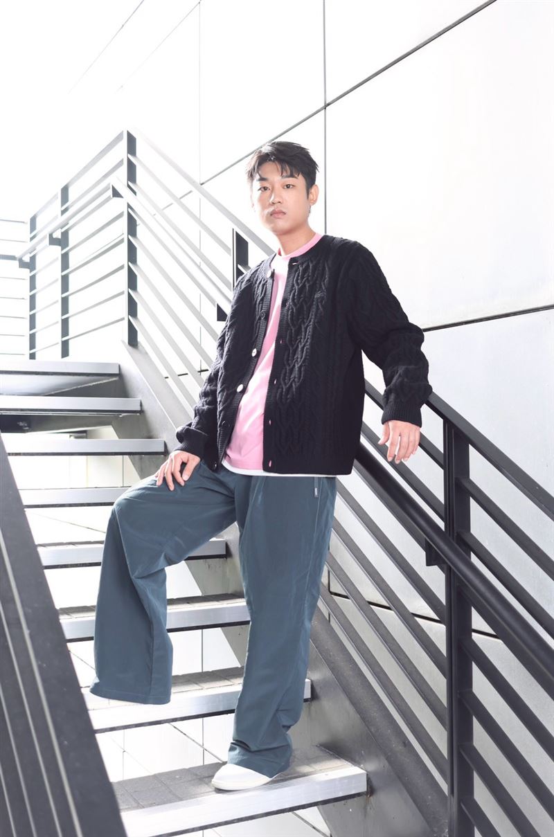 謝章穎分享當初並非抱著成為演員的決心入行。(圖/記者田俊彥攝影)