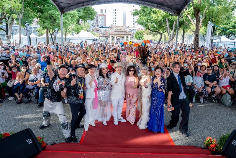 《萬華萬象—共生與綻放》主題懷舊演唱會上周盛大舉辦。(圖/于娟提供)