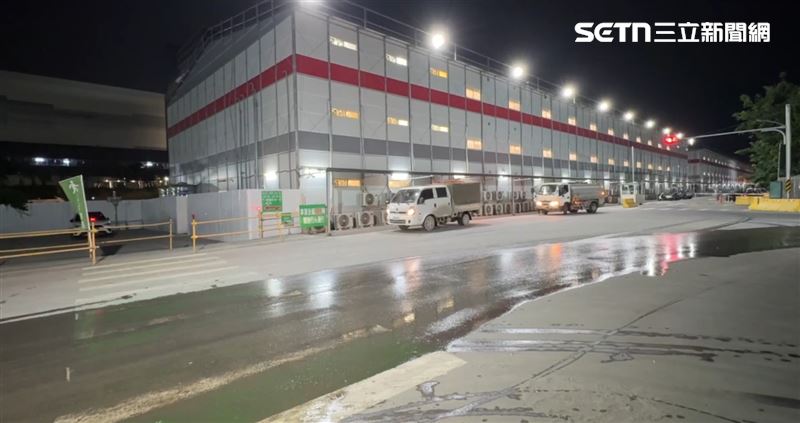 高雄楠梓區、台積電F22廠區驚傳工安意外。(圖/翻攝畫面)