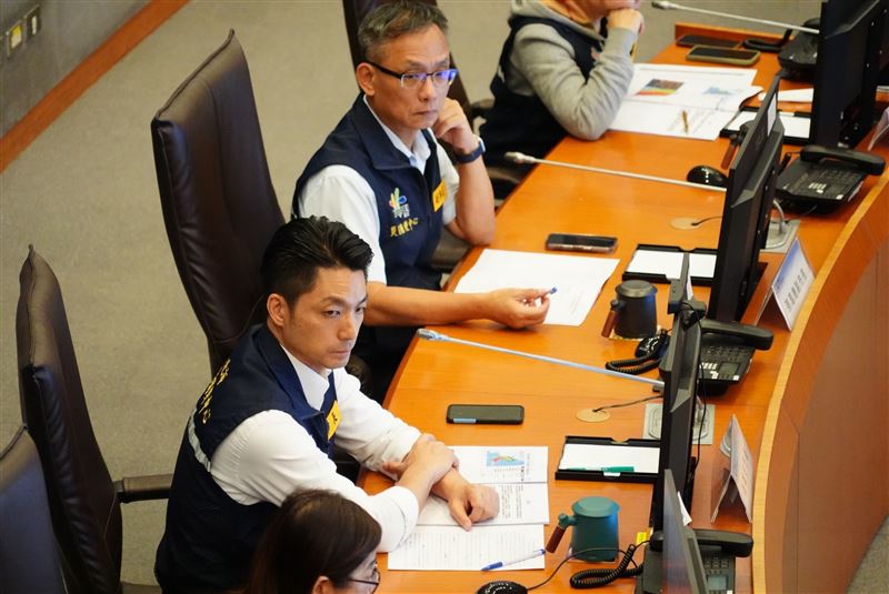 蔣萬安強調,會密切掌握颱風的狀況,有相關的決定會跟外界報告。(圖/台北市政府提供)