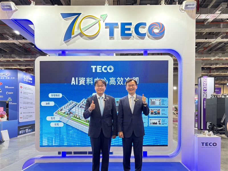 東元空調全面轉型進攻AI資料中心與高階商用散熱市場,總經理蔡尚育預估明年商用與數據中心相關營收比重將突破六成大關。(圖/東元提供)