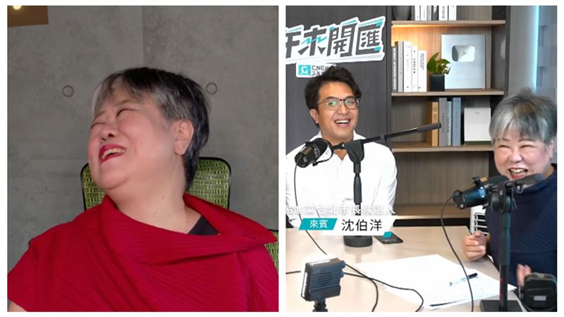 專訪沈伯洋叩關50萬　黃光芹直播再發聲