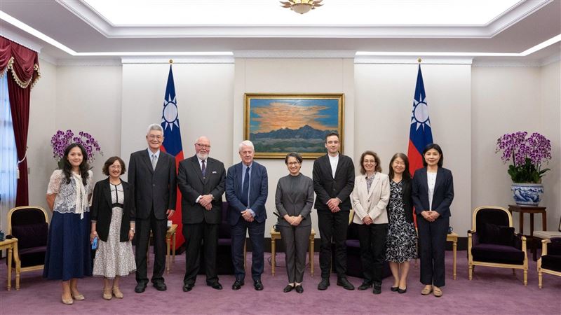 副總統：台灣致力民主穩健　捍衛言論自由