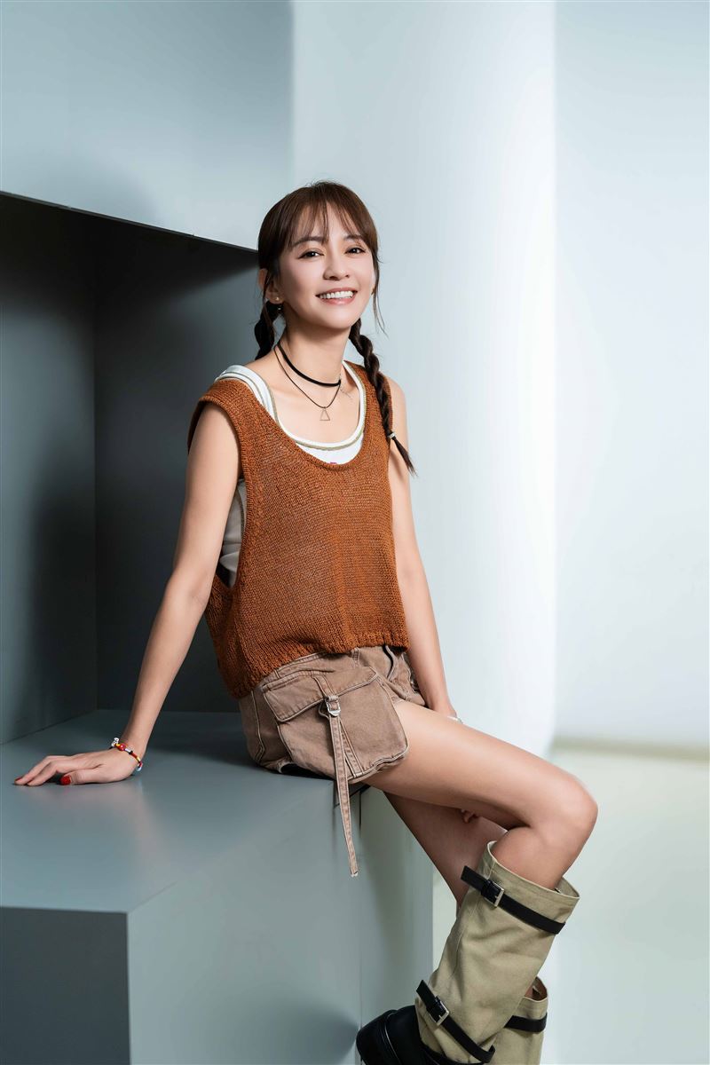 陳意涵在《新手上路》中飾演意外懷孕的新手媽媽「張如意」。（圖／文策院與四方四隅提供）
