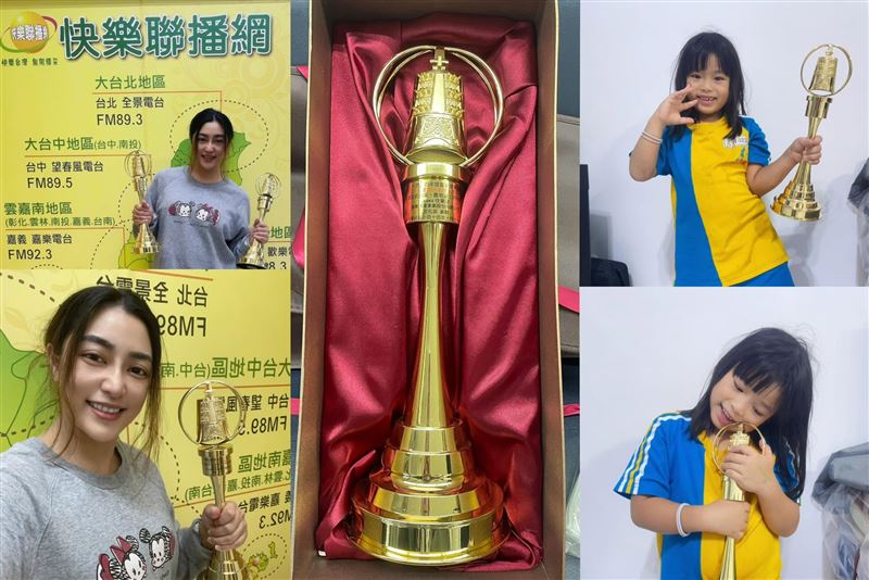 主持人詹明芫與女兒馡馡(黃婼馡)去年更一舉拿下第60屆廣播金鐘獎兒童節目主持人獎,沒想到今年3月,年僅7歲的馡馡卻因急性壞死性腦病變不幸離世。(圖/翻攝自臉書)