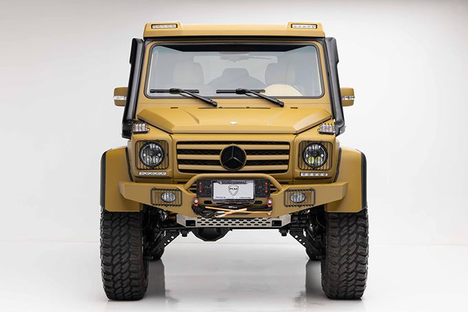 賓士 G500改裝車。(圖/翻攝Bring a Trailer網站)