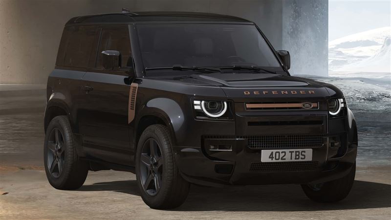 Land Rover Defender Alasia外觀套件。(圖/翻攝JLR網站)