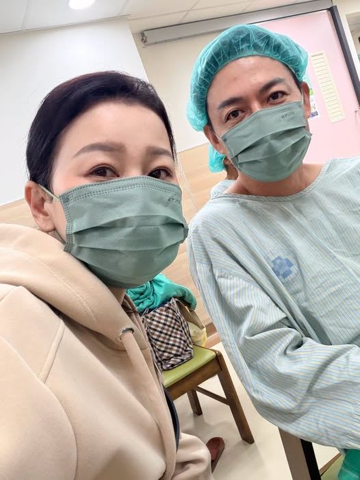 謝宜君曝陳隨意手術病況。(圖／翻攝自臉書）