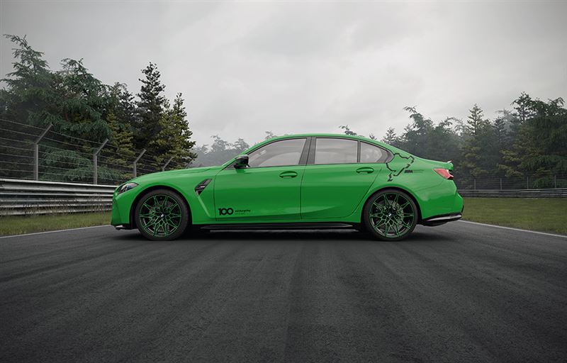 BMW M3 Sedan紐柏林百年紀念限量車。(圖/翻攝BMW網站)