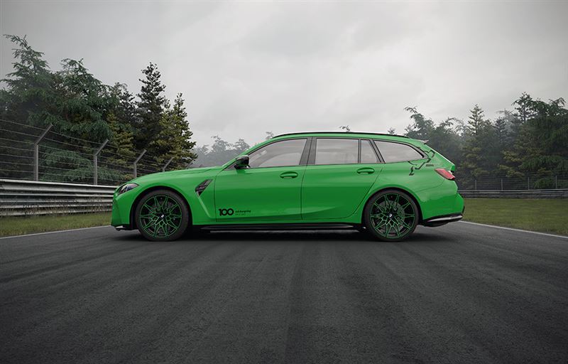 BMW M3 Touring紐柏林百年紀念限量車。(圖/翻攝BMW網站)