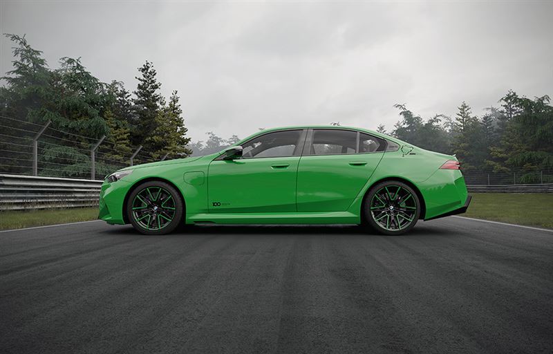 BMW M5 Sedan紐柏林百年紀念限量車。(圖/翻攝BMW網站)