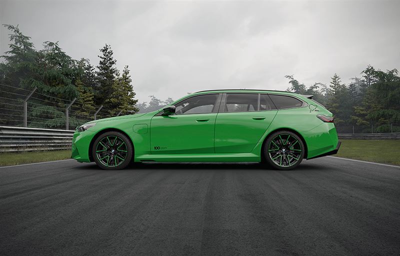 BMW M5 Touring紐柏林百年紀念限量車。(圖/翻攝BMW網站)