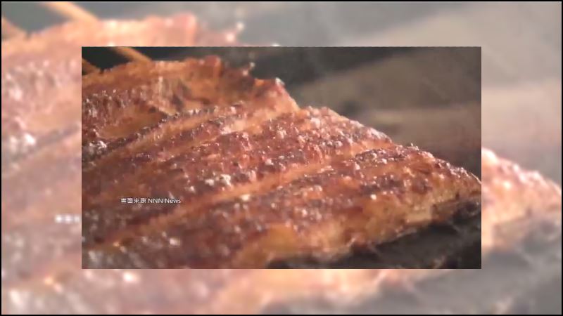 日本鰻魚飯。（圖／NNN）