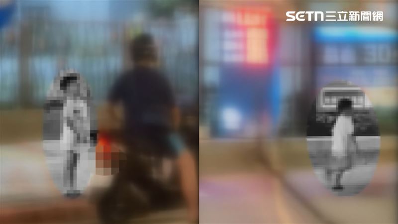 遭父處罰丟包！男童哭：不要走　狂追機車