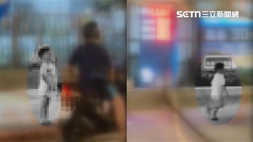 遭父處罰丟包！男童哭：不要走　狂追機車