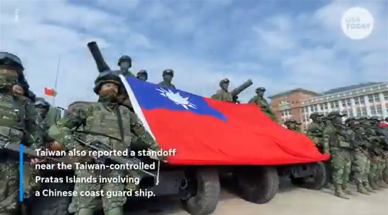 這次軍演的重點是保衛日本西南諸島,並演練應對台灣突發事件的措施。(圖/翻攝自X平台 @Unveiled_ChinaX)